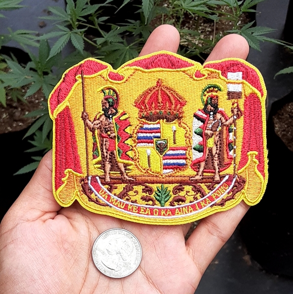 Hawaiian Kingdom Coat of Arms Patch - Picture 2 of 2
